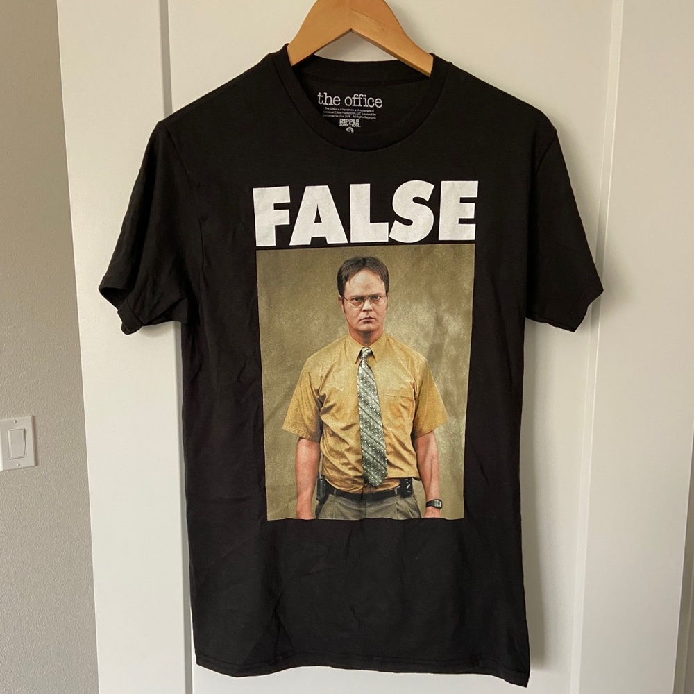 Dwight Shrute “False” T-shirt
